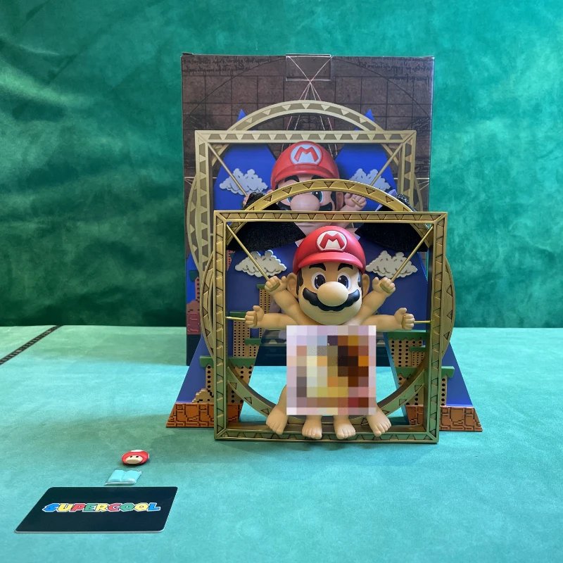 Nintendo Golden Ratio Mario Figurine