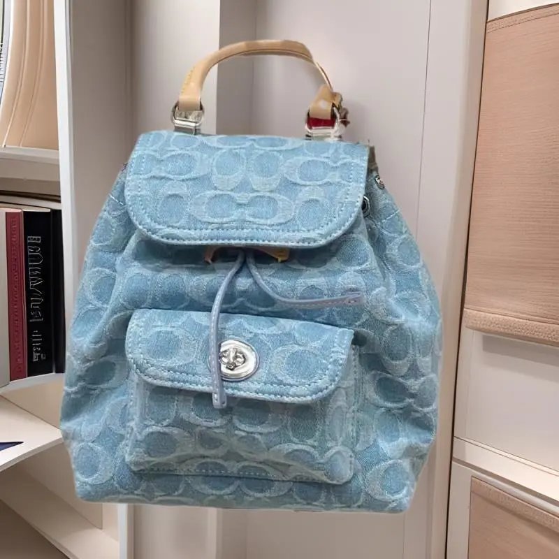 Coach Signature Jacquard Backpack