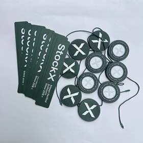 STOCKX tags tag sports shoe buckle green card anti-theft buckle green fork anti-adjustment buckle accessories-2343