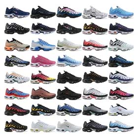 Nike TN generation men's and women's comfortable air cushion shoes shock-absorbing breathable sports shoes-2346