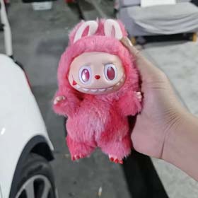 Bubble Mart labubu third generation high quality 1:1 series vinyl plush pendant blind box trendy toy(8 styles)-2438